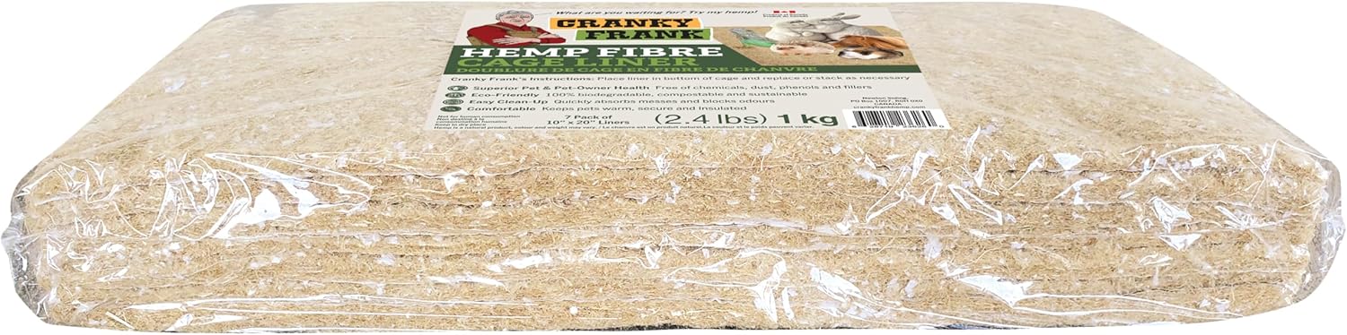 Fibre Small Animal & Desert Reptile Cage Liner - 7 Pack 10" X 20"