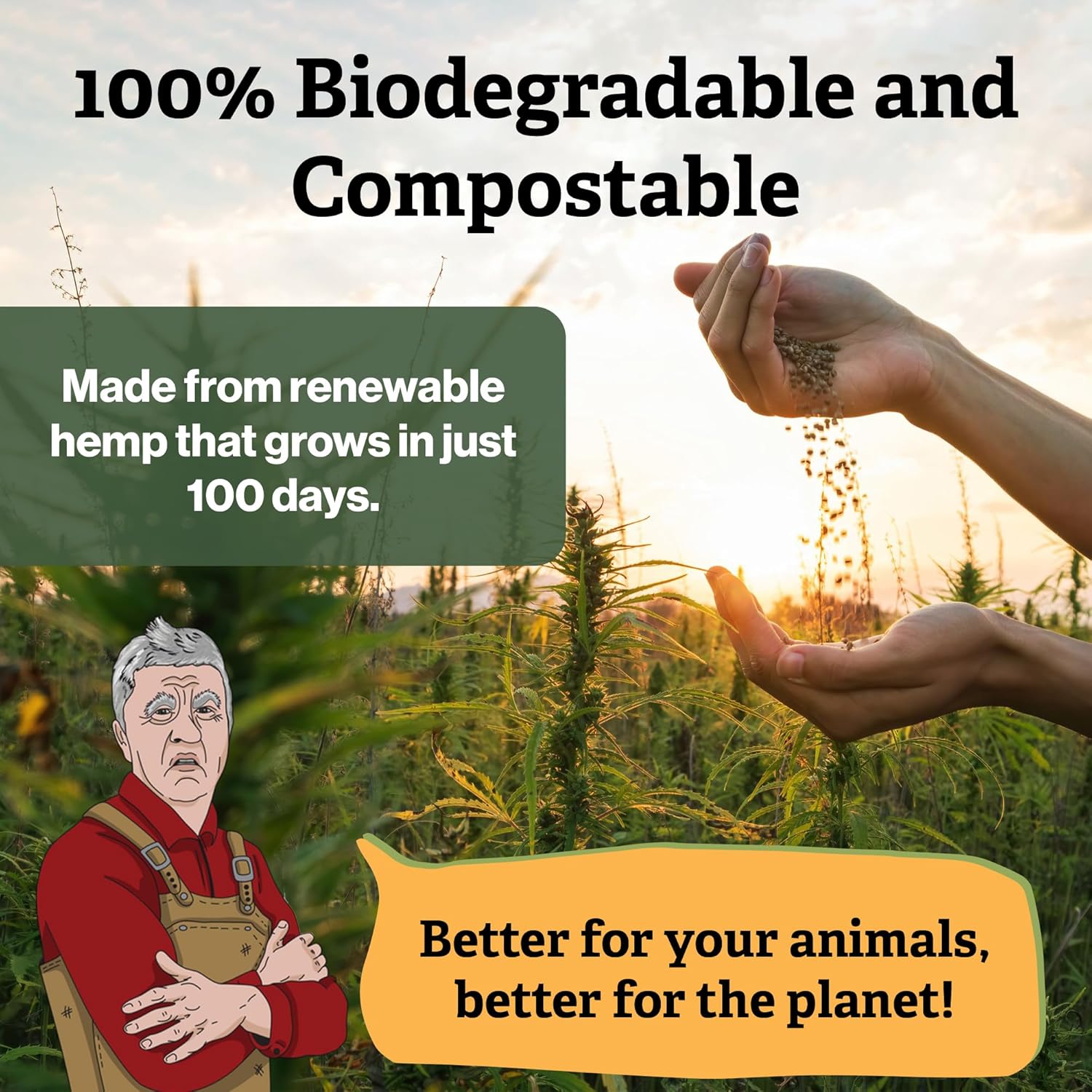 Poultry Nesting Sheet (13x13, 5-pack)