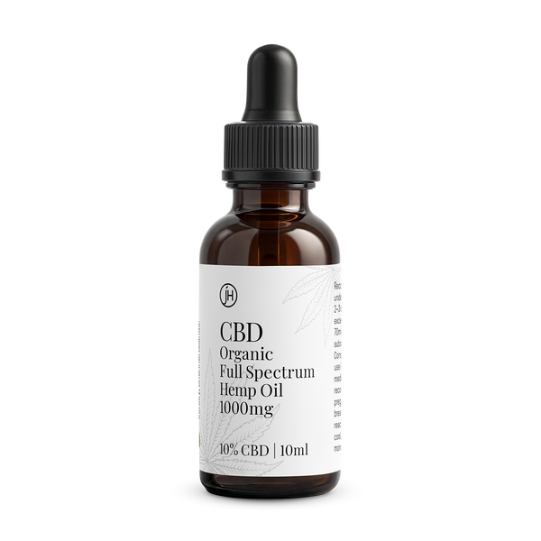 Organic CBD 10ml 10% – Jersey Hemp