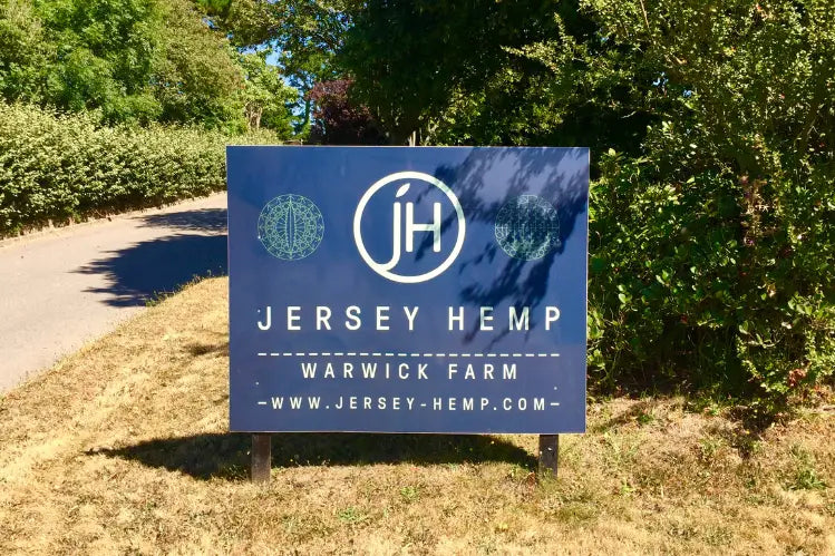 jersey hemp sign