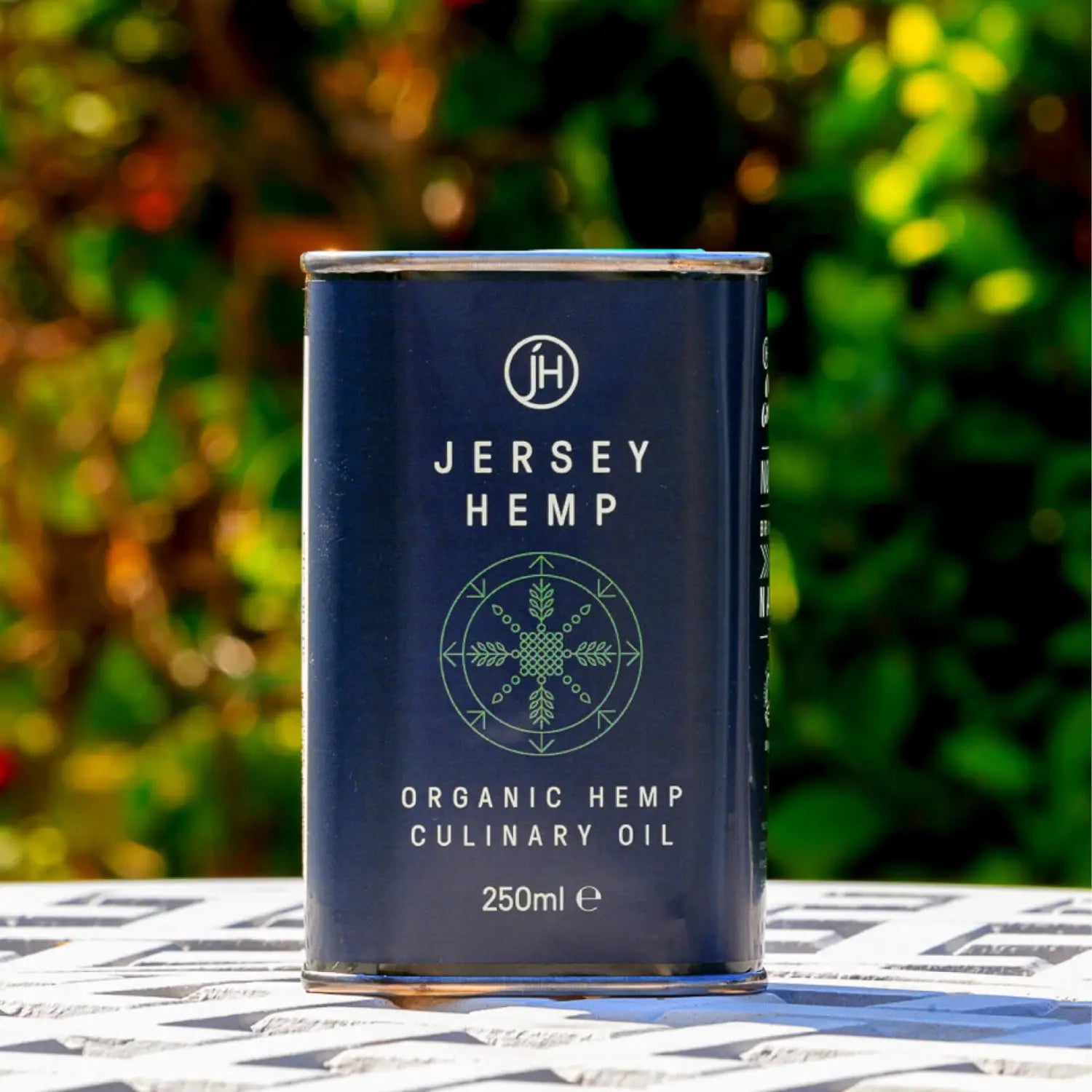 jersey hemp culinary oil tin